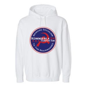 24 Political Satire Kommiebla Tampon Tim Garment-Dyed Fleece Hoodie