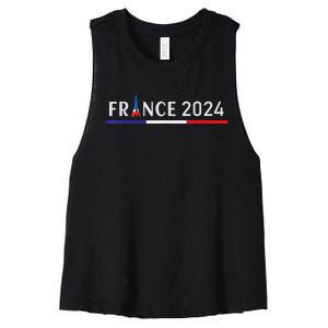 2024 Paris Sport France Summer Games 2024 In Its Capital Paris Women's Racerback Cropped Tank