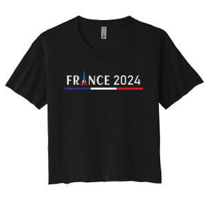 2024 Paris Sport France Summer Games 2024 In Its Capital Paris Women's Crop Top Tee