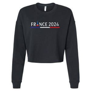 2024 Paris Sport France Summer Games 2024 In Its Capital Paris Cropped Pullover Crew