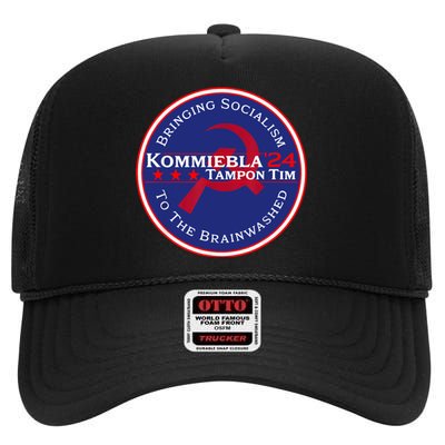 24 Political Satire High Crown Mesh Back Trucker Hat