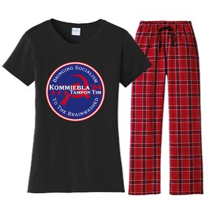 24 Political Satire Women's Flannel Pajama Set