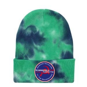 24 Political Satire Tie Dye 12in Knit Beanie