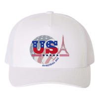 2024 Paris Sport Games Basketball Basket Ball Yupoong Adult 5-Panel Trucker Hat