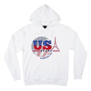 2024 Paris Sport Games Basketball Basket Ball Hoodie