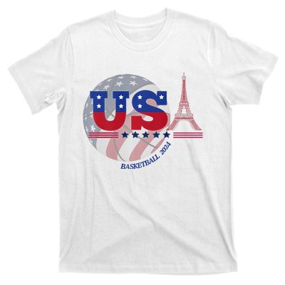 2024 Paris Sport Games Basketball Basket Ball T-Shirt