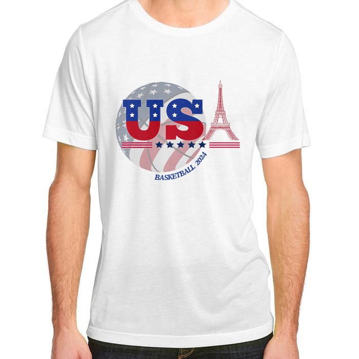 2024 Paris Sport Games Basketball Basket Ball Adult ChromaSoft Performance T-Shirt