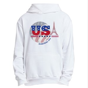 2024 Paris Sport Games Basketball Basket Ball Urban Pullover Hoodie