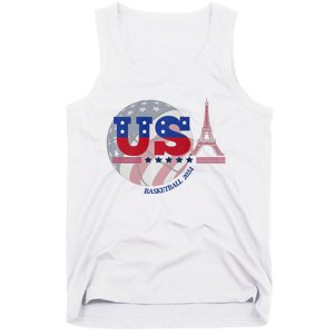 2024 Paris Sport Games Basketball Basket Ball Tank Top