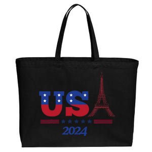 2024 Paris Sport Games Cotton Canvas Jumbo Tote