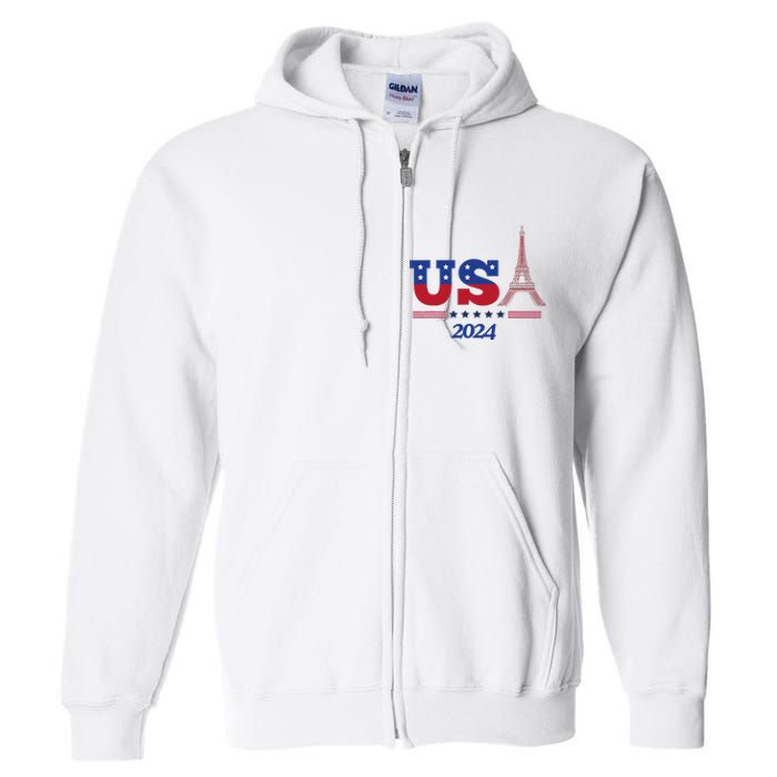 2024 Paris Sport Games Full Zip Hoodie