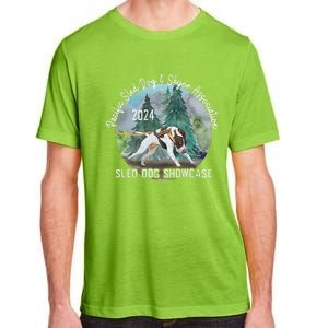 2024 Psdsa Sled Dog Showcase Gsp With Full Color Background Adult ChromaSoft Performance T-Shirt