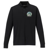 2024 Psdsa Sled Dog Showcase Gsp With Full Color Background Performance Long Sleeve Polo