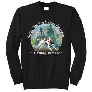 2024 Psdsa Sled Dog Showcase Gsp With Full Color Background Sweatshirt