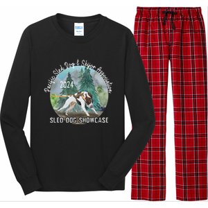 2024 Psdsa Sled Dog Showcase Gsp With Full Color Background Long Sleeve Pajama Set