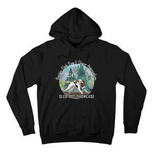 2024 Psdsa Sled Dog Showcase Gsp With Full Color Background Tall Hoodie