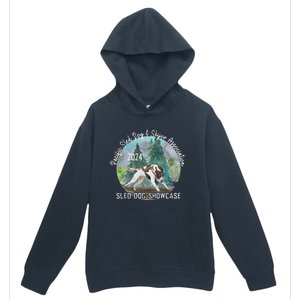 2024 Psdsa Sled Dog Showcase Gsp With Full Color Background Urban Pullover Hoodie