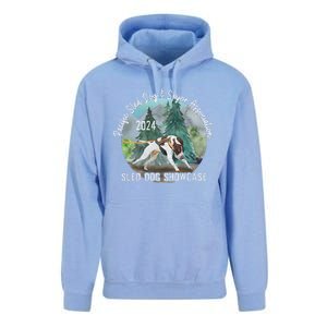 2024 Psdsa Sled Dog Showcase Gsp With Full Color Background Unisex Surf Hoodie