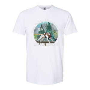 2024 Psdsa Sled Dog Showcase Gsp With Full Color Background Softstyle CVC T-Shirt