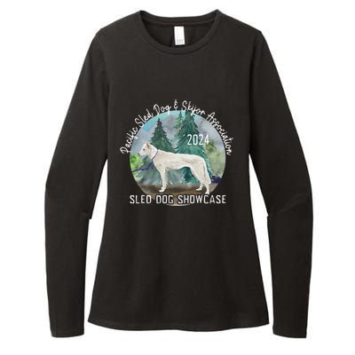 2024 Psdsa Sled Dog Showcase Siberian Full Color Background Womens CVC Long Sleeve Shirt