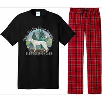 2024 Psdsa Sled Dog Showcase Siberian Full Color Background Pajama Set