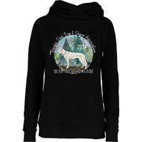 2024 Psdsa Sled Dog Showcase Siberian Full Color Background Womens Funnel Neck Pullover Hood