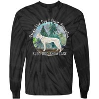 2024 Psdsa Sled Dog Showcase Siberian Full Color Background Tie-Dye Long Sleeve Shirt