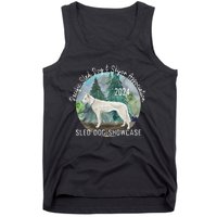 2024 Psdsa Sled Dog Showcase Siberian Full Color Background Tank Top