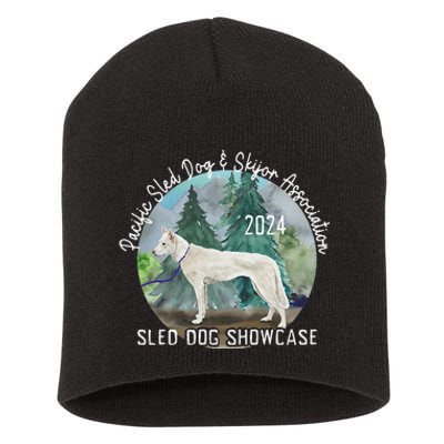 2024 Psdsa Sled Dog Showcase Siberian Full Color Background Short Acrylic Beanie