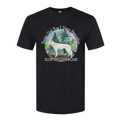 2024 Psdsa Sled Dog Showcase Siberian Full Color Background Softstyle CVC T-Shirt