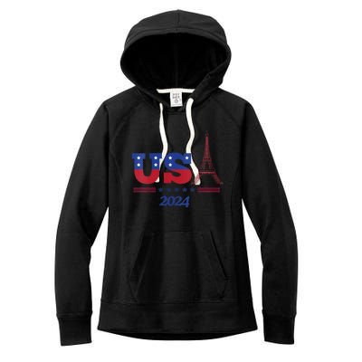 2024 Paris Sport Games Women's Fleece Hoodie