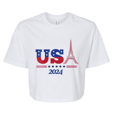 2024 Paris Sport Games Bella+Canvas Jersey Crop Tee