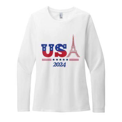 2024 Paris Sport Games Womens CVC Long Sleeve Shirt