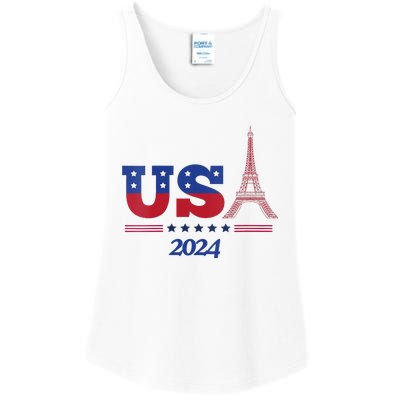 2024 Paris Sport Games Ladies Essential Tank