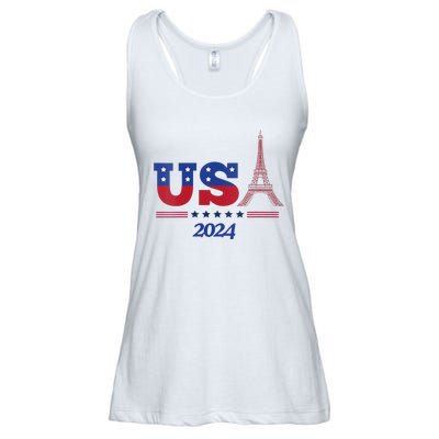 2024 Paris Sport Games Ladies Essential Flowy Tank