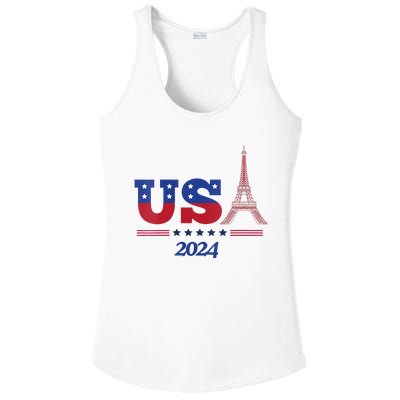 2024 Paris Sport Games Ladies PosiCharge Competitor Racerback Tank