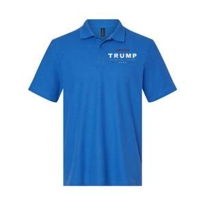 2024 President Trump Make America Wealthy Once Again Maga Softstyle Adult Sport Polo