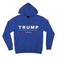 2024 President Trump Make America Wealthy Once Again Maga Tall Hoodie