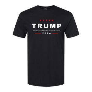 2024 President Trump Make America Wealthy Once Again Maga Softstyle CVC T-Shirt