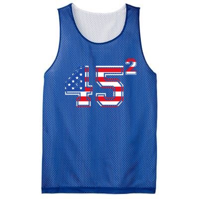 2020 President Trump 45 American Flag Gift Mesh Reversible Basketball Jersey Tank