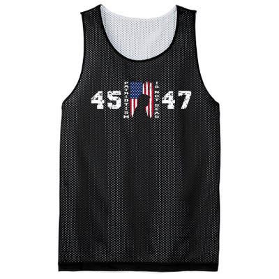 2024 Pro Trump 45 47 Patriotism Is Not Dead Vintage Flag Mesh Reversible Basketball Jersey Tank