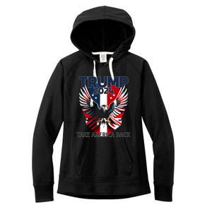 2024 President Trump Take America Back Cute Gift Women's Fleece Hoodie