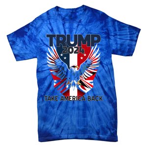 2024 President Trump Take America Back Cute Gift Tie-Dye T-Shirt