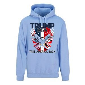 2024 President Trump Take America Back Cute Gift Unisex Surf Hoodie