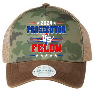 2024 Prosecutor Vs Felon Kamala Vs Trump 2024 Election Legacy Tie Dye Trucker Hat