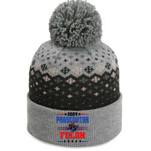 2024 Prosecutor Vs Felon Kamala Vs Trump 2024 Election The Baniff Cuffed Pom Beanie