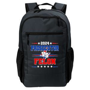 2024 Prosecutor Vs Felon Kamala Vs Trump 2024 Election Daily Commute Backpack