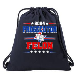 2024 Prosecutor Vs Felon Kamala Vs Trump 2024 Election Drawstring Bag