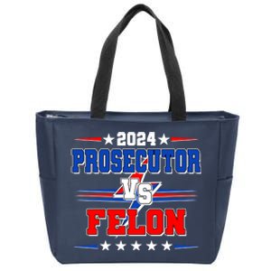 2024 Prosecutor Vs Felon Kamala Vs Trump 2024 Election Zip Tote Bag