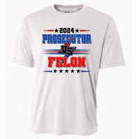 2024 Prosecutor Vs Felon Kamala Vs Trump 2024 Election Cooling Performance Crew T-Shirt